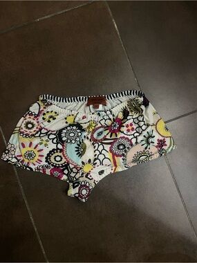 Missoni Floral Print Shorts with Multicolor Accents